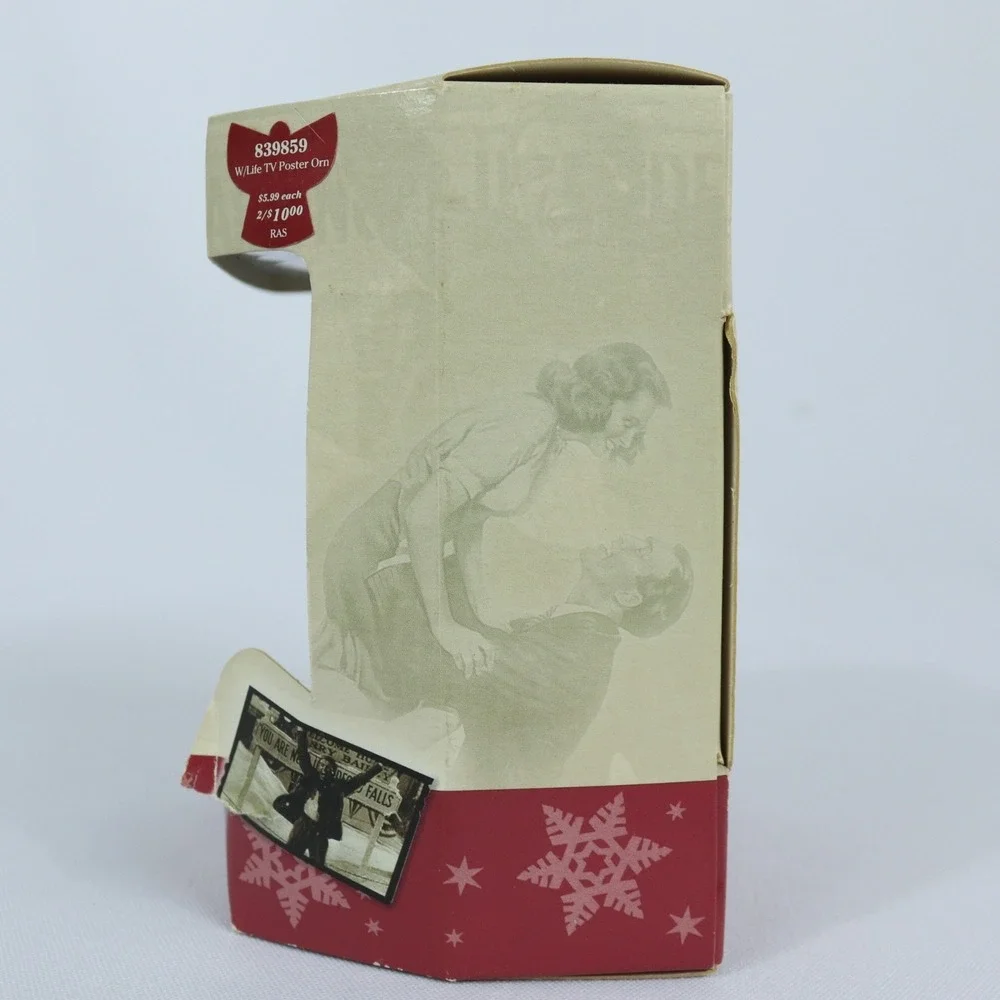 Enesco It's‎ A Wonderful Life Vintage TV Movie Scene Hanging Ornament 2003
